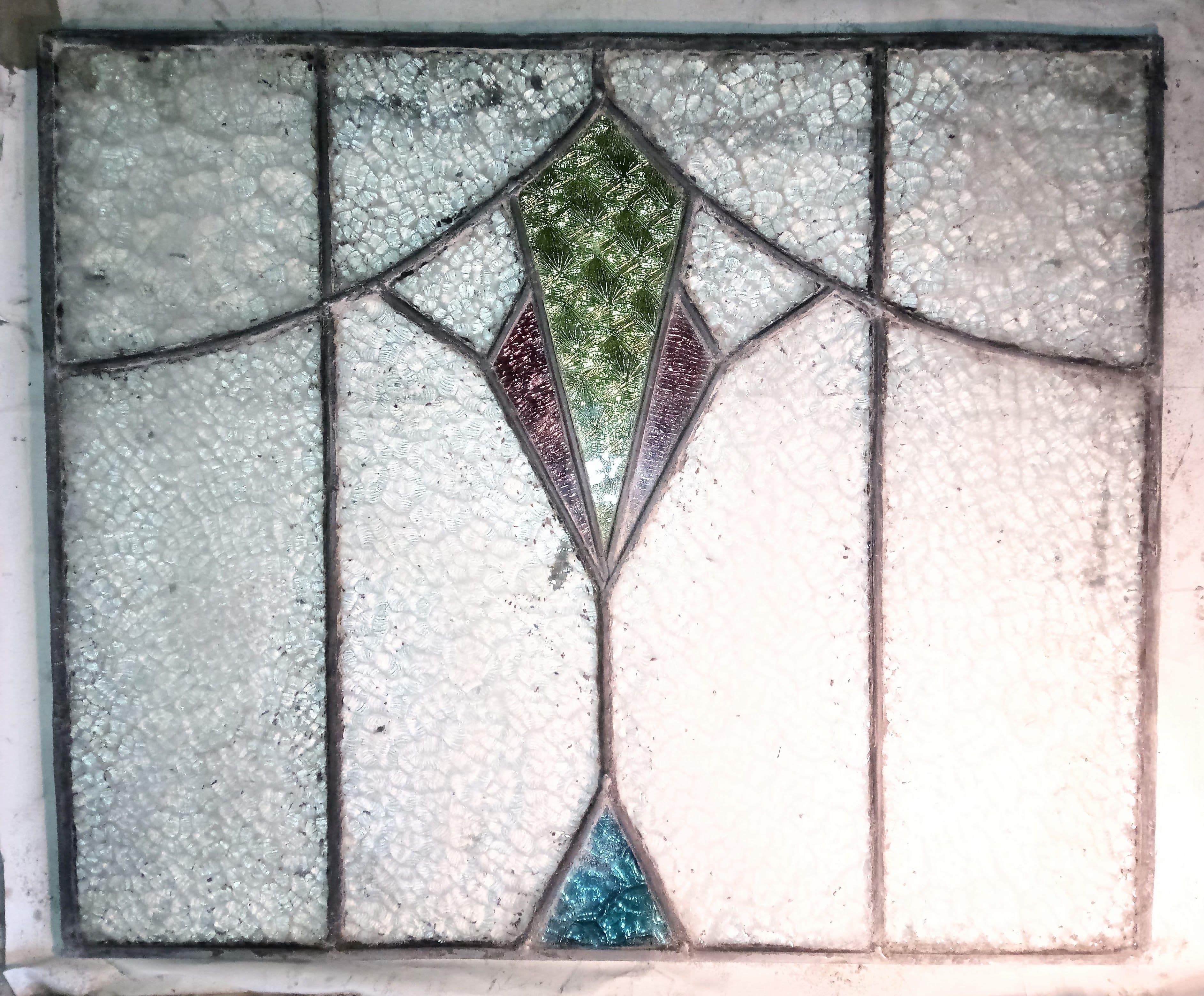 The new cement was applied, resoldered and dried.